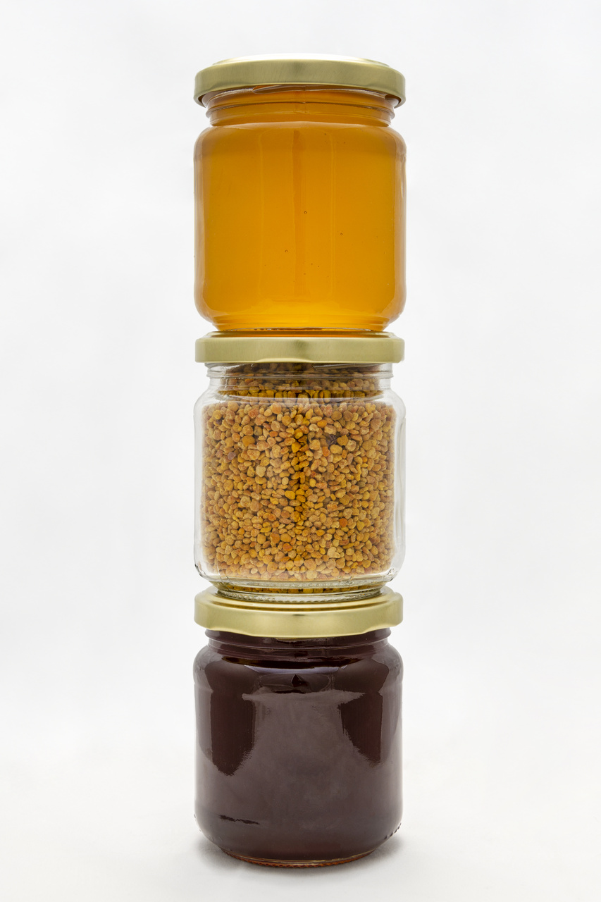 pollen-honey-jars